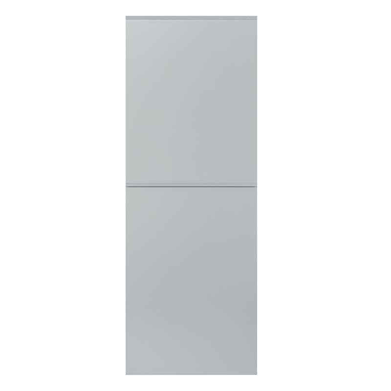 Dulap Masca masina de spalat si uscator haine, Lucmi, PAL 18mm, Cant ABS 2mm, fara usa, alb mat, 70.6 x 65 x 190.6cm [4]