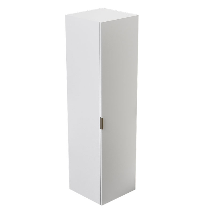 Dulap pentru masă de călcat și produse de curățenie Lucmi, PAL 18 mm, Alb Mat, 50 x 50 x 189 (H) cm [5]