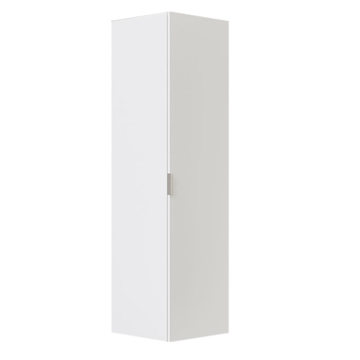 Dulap pentru masă de călcat și produse de curățenie Lucmi, PAL 18 mm, Alb Mat, 50 x 50 x 189 (H) cm [3]