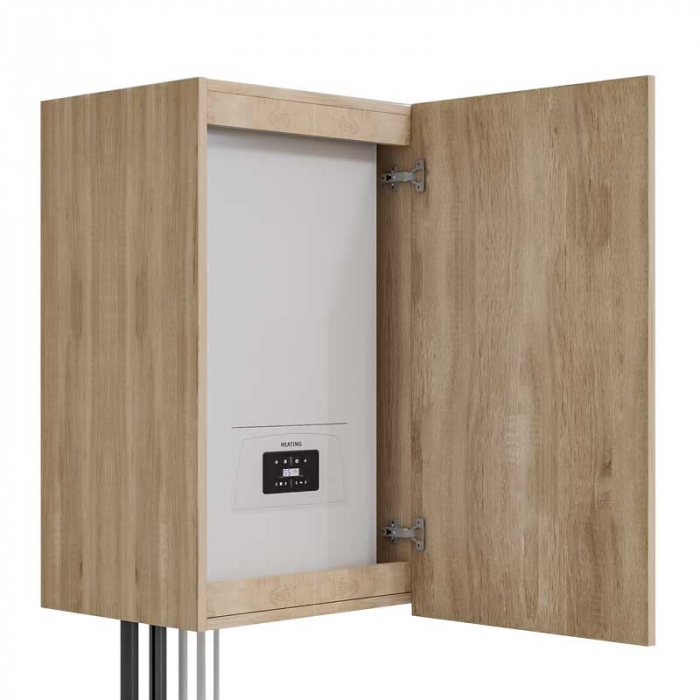 Masca Centrala Termică Lucmi, Pal 18mm, Stejar Natur, Cant ABS 2mm, 40(a) x 45(L) x 80(h) cm [4]