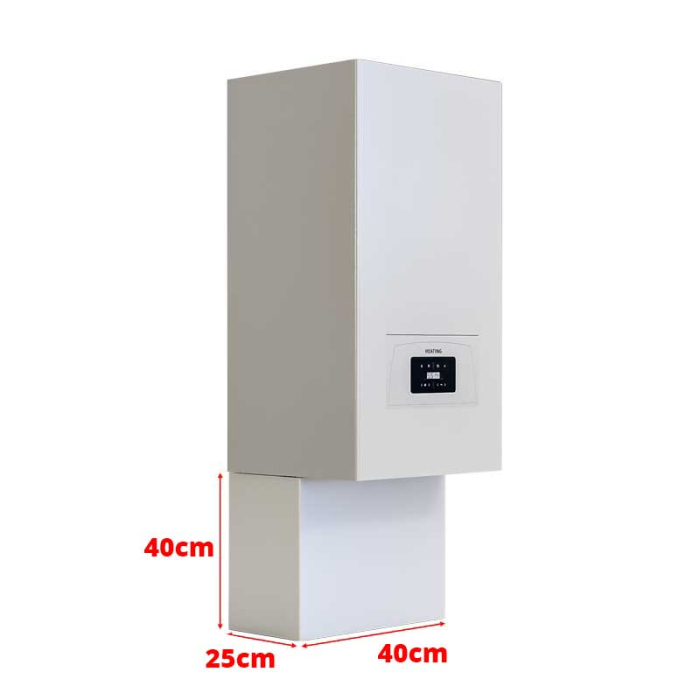 Masca Țevi Centrala Termică Lucmi, Pal 18mm, Alb mat, Cant ABS [6]