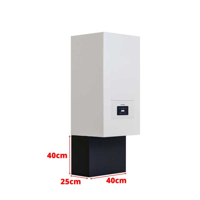 Masca Țevi Centrala Termică Lucmi, Pal 18mm, Negru, Cant ABS [5]