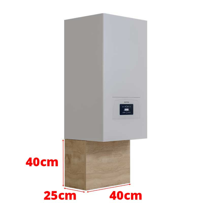 Masca Țevi Centrala Termică Lucmi, Pal 18mm, Stejar Natur, Cant ABS [4]