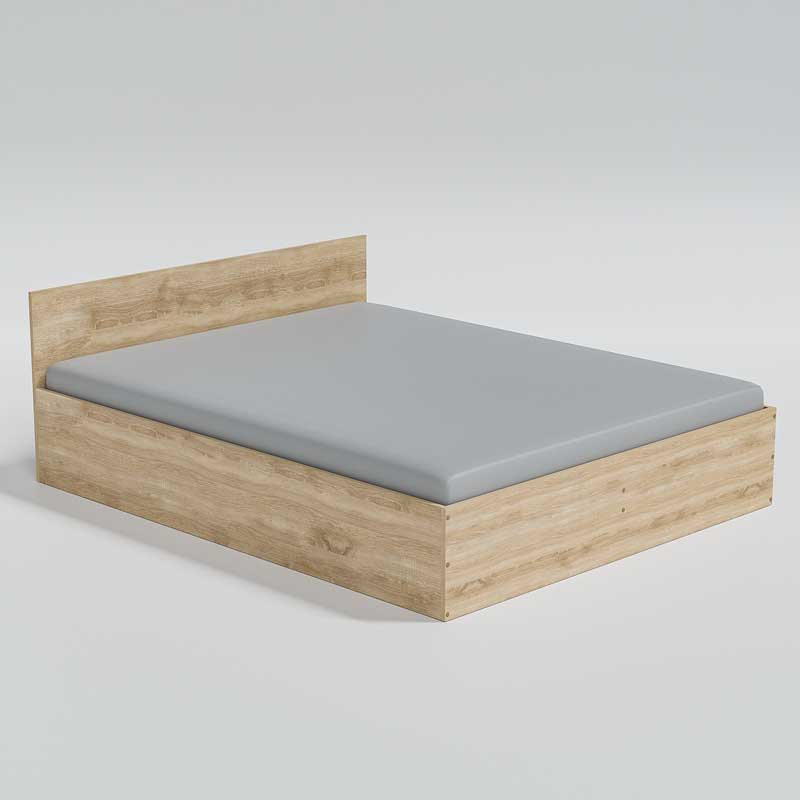 Pat LUCMI 160 x 200 , PAL MELAMINAT EGGER STEJAR, SUPORT SALTEA INCULS [5]