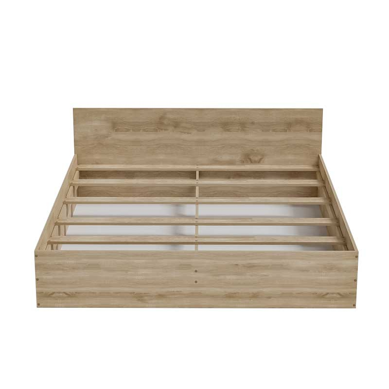 Pat LUCMI 180 x 200 , PAL 18mm Melaminat EGGER STEJAR, Suport pentru saltea inclus [9]