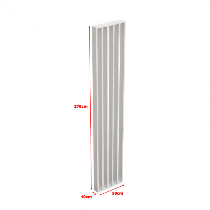 Perete / Panou decorativ, Lucmi, PAL 18mm, Cant ABS 2mm, 10(a) x 50(L) x 270(h)cm [5]