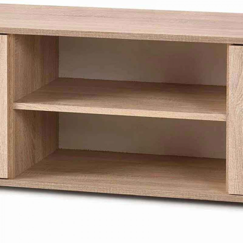 Comoda moderna dormitor Lima RTV1, sonoma, 137x40x44 cm [3]