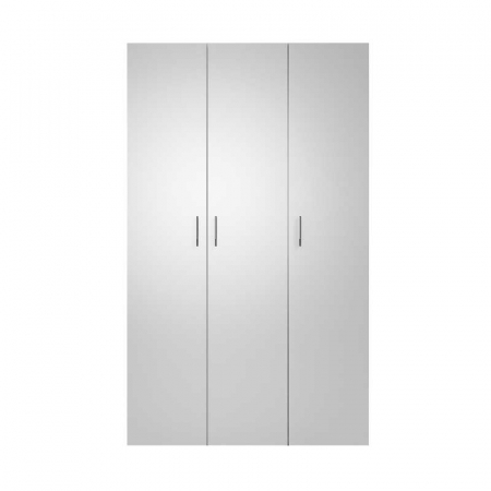 Dressing cu cu 3 usi,Lucmi, PAL melaminat 18mm, Alb, 120 x 50 x 200(h)cm [1]