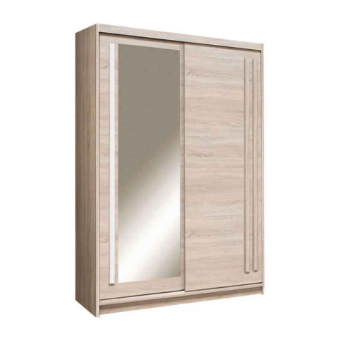 Dressing cu usi glisante LUCMI  sonoma, 150cm [3]