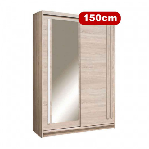 Dressing cu usi glisante LUCMI  sonoma, 150cm