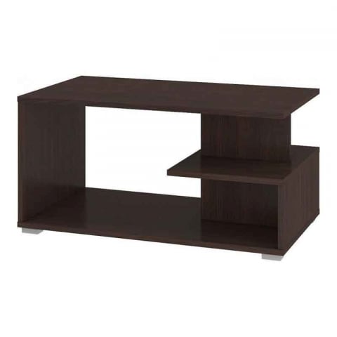 Masa de cafea, pal laminat, wenge, 90x51x45 cm [2]
