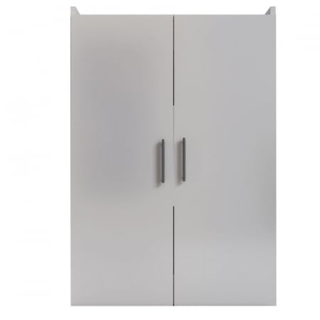 Masca masina de spalat cu uscator deasupra, Lucmi,  pal 18mm, 2 uși, alb, 70.6 x 65 x 102.3cm [2]