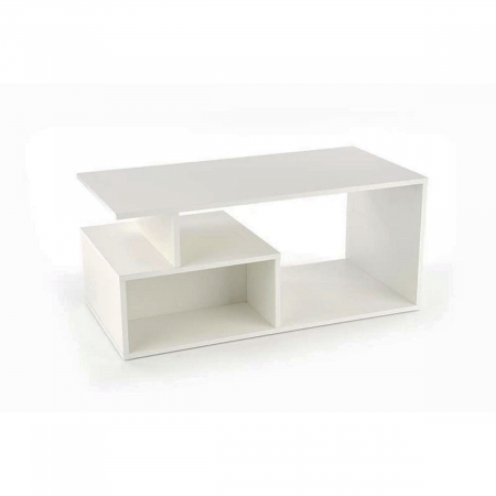 Masuta cafea alba Combo, 110x55x49 cm