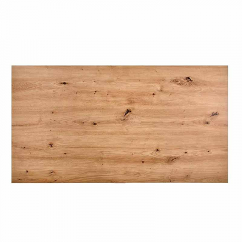 Masuta cafea cu un sertar Pantera stejar wotan/negru, 110x60x50 cm [8]