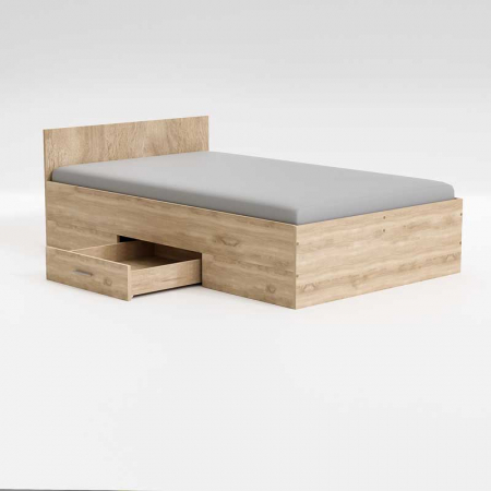 Pat LUCMI 120 x 200 , PAL 18mm, STEJAR , SUPORT SALTEA INCULS [3]