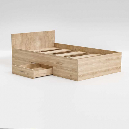 Pat LUCMI 120 x 200 , PAL 18mm, STEJAR , SUPORT SALTEA INCULS [4]