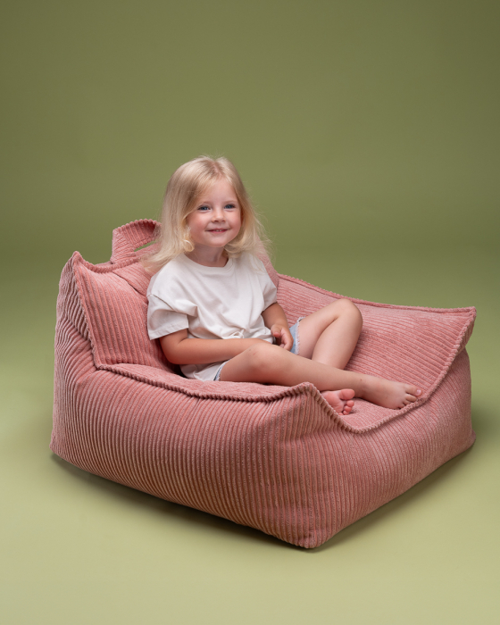 Beanbag  Chair  Pink Mousse  Chorduroy [3]