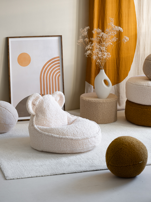 Bear Beanbag Cream White [2]