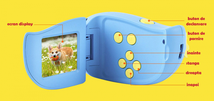 Camera foto video DIGITALA pentru copii diverse culori [3]