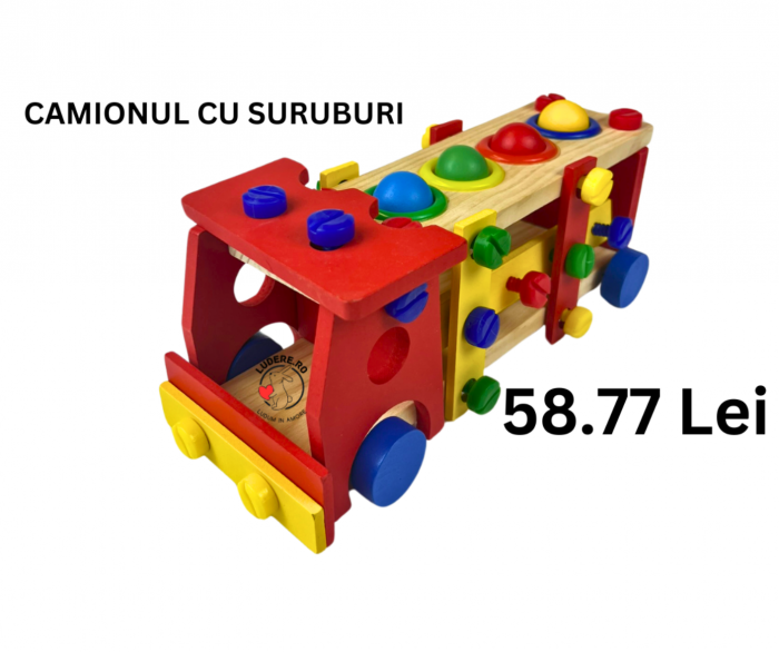 Camionul cu bile si suruburi set de constructie [2]