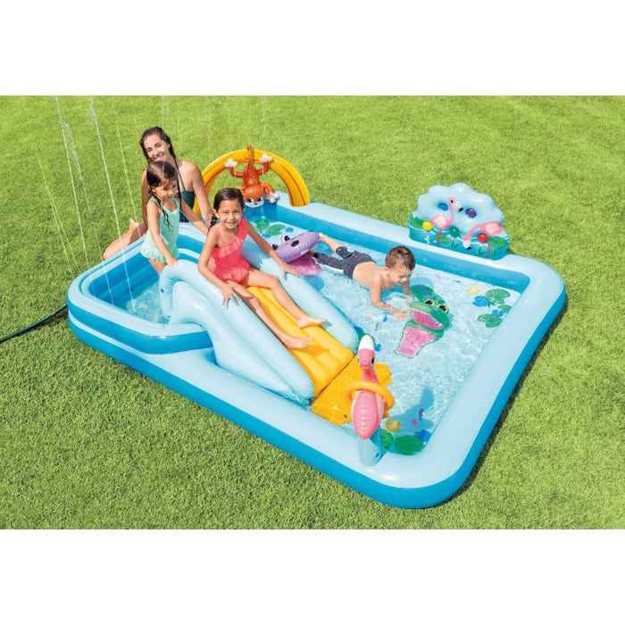 Centru de joaca, gonflabil, Adventure Intex , 257 x 216 x 84 cm [4]