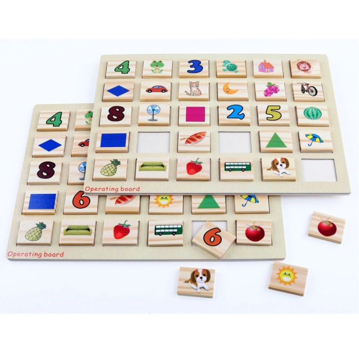 Joc de memorie si inteligenta din lemn, Right Brain Memory Game [2]