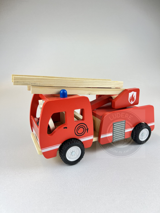 Masina pompieri din lemn Montessori [9]