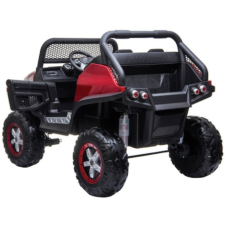 Masinuta copii Mercedes Suv 4x4 180w, proiectoare, bluetooth, scaune piele [11]