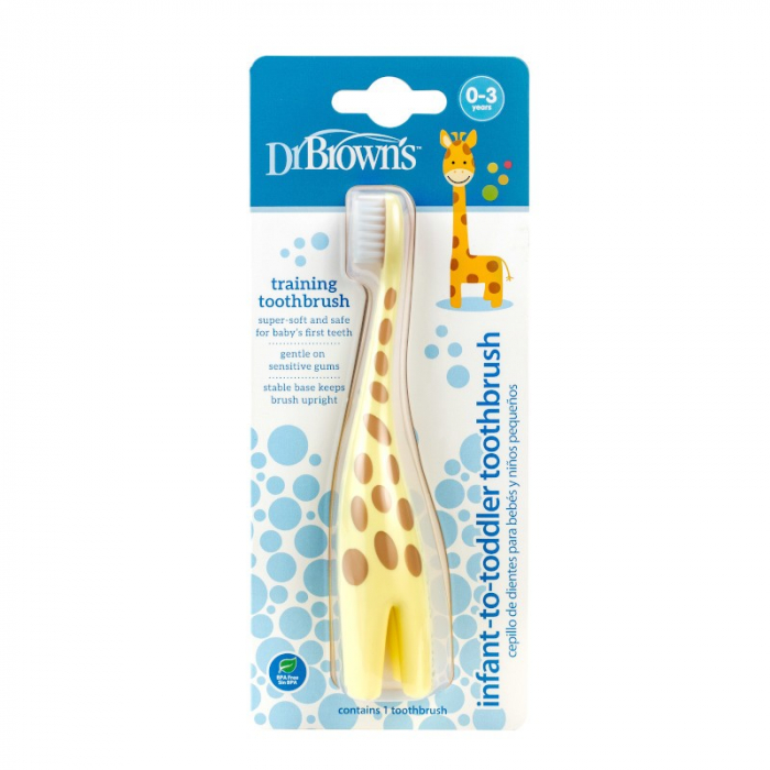 Periuta de dinti design girafa (0-3 ani) [2]