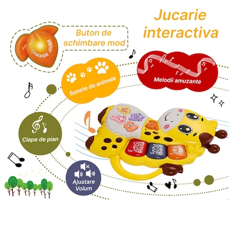 Pianina muzicala multicolor diverse modele [8]