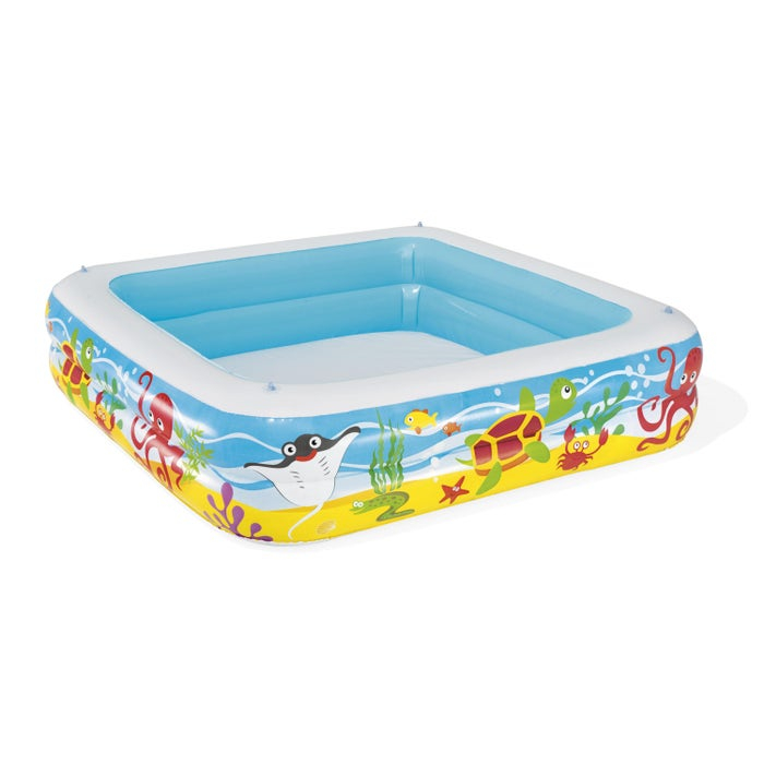 Piscina copii, gonflabila, Canopy Bestway 52192, cu protectie solara, 140 x 140 x 114 cm [3]