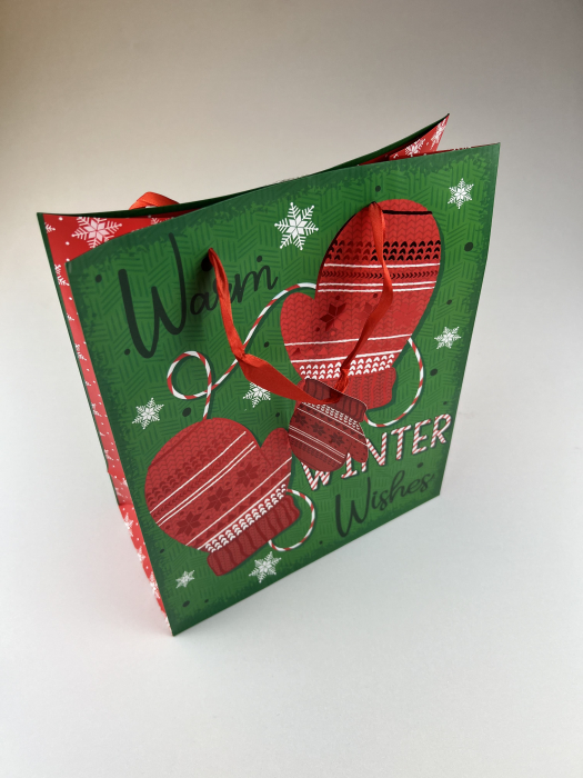 Punga cadou winter wishes 26cm x 32 cm [2]