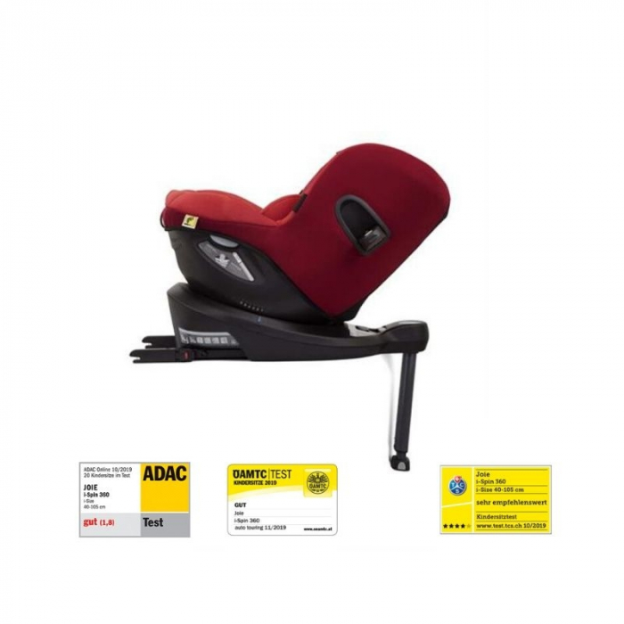 Scaun auto i-Spin 360° Merlot, nastere - 105 cm, testat ADAC [3]