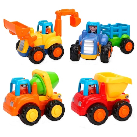 Set 4 utilaje de jucarie pentru copii  4x4 [2]