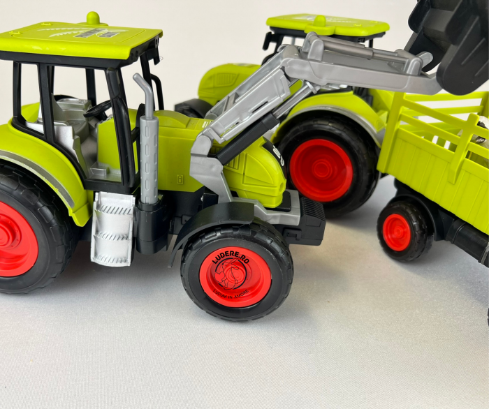Tactor cu incarcator frontal jucarie R/C cu telecomanda [3]