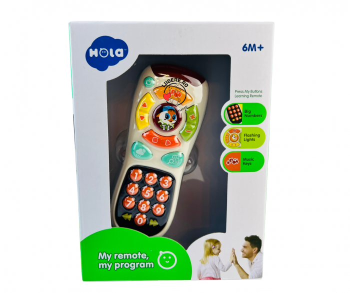 Telecomanda de jucarie Pentru Copii cu Sunete Si Lumini bebe [2]