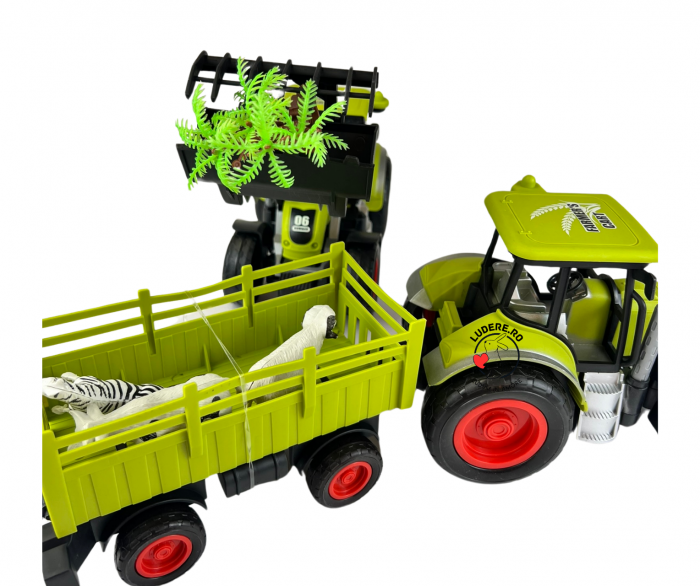 Tractor cu remorca si animale  telecomanda  R/C [6]