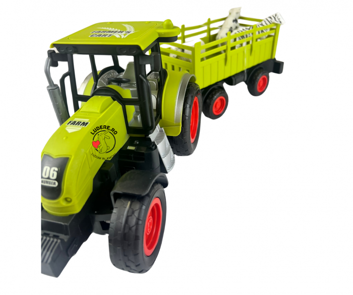 Tractor cu remorca si animale  telecomanda  R/C [2]