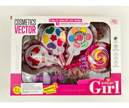 Centre activitati - Set Machiaj pentru Copii, Forma Acadea, Fashion Makeup, Varsta 5+