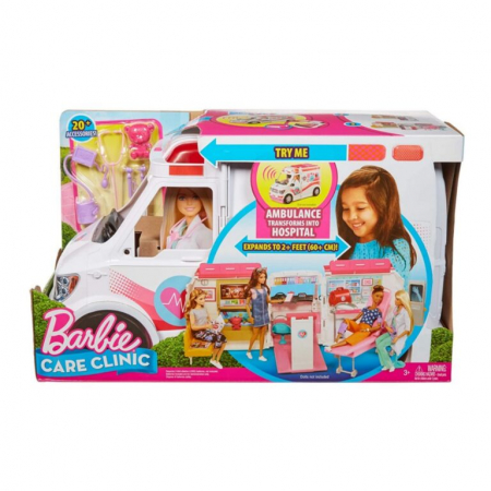 Barbie - Ambulanta / cabinet medical Barbie 2 in 1