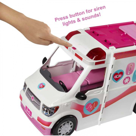 Ambulanta / cabinet medical Barbie 2 in 1 [3]