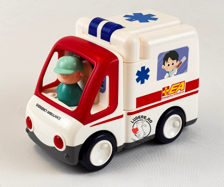 Bebelusi - Ambulanta HOLA cu sunete lumini si personaje