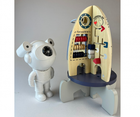 Astronaut  Proiector luminos tavan  si boxa bluetooth [3]