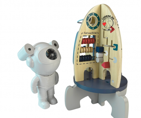 Carusele si Proiectoare - Astronaut  Proiector luminos tavan  si boxa bluetooth
