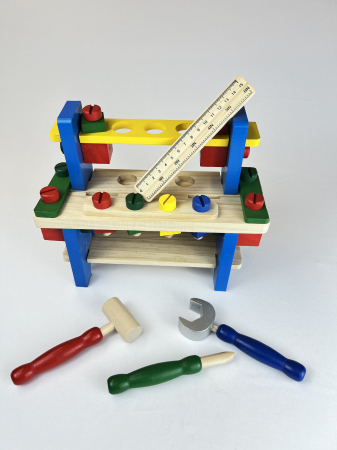Jucarii lemn - Banc de scule din lemn