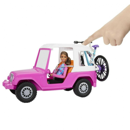 Barbie cu SUV si mountainbike [3]