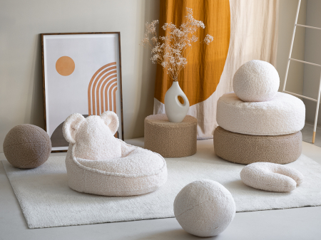 Beanbag Ottoman Biscuit [3]