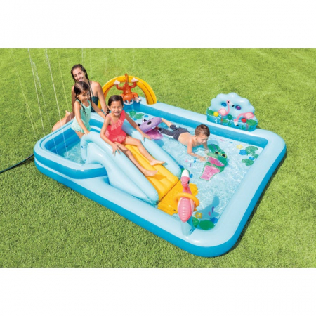 Centru de joaca, gonflabil, Adventure Intex , 257 x 216 x 84 cm [3]