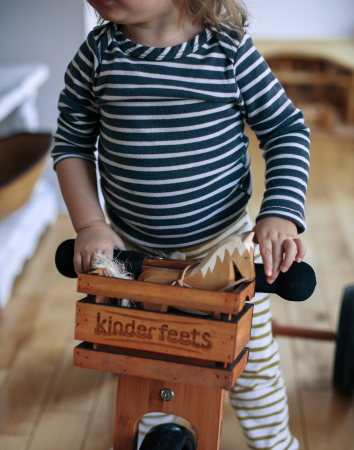 Cos utilitar lemn bicicleta Kinderfeets [1]