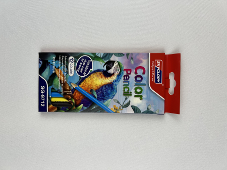 Creioane de colorat SkyGlory 12 culori ergonomice [2]